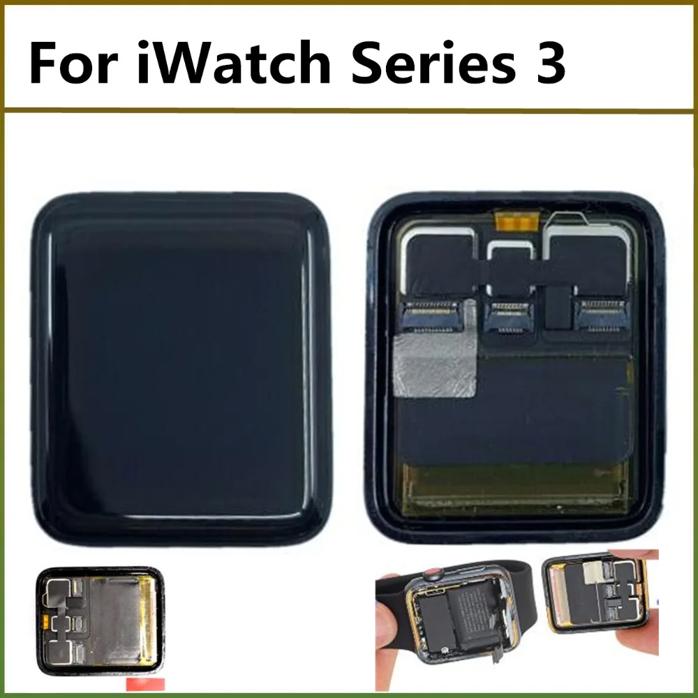 42 мм 38 мм gps сотовая версия ЖК-дисплей для Apple Watch серии 3 lcd кодирующий преобразователь сенсорного экрана в сборе запасные части
