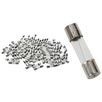 

130 Pcs 5mm x 20mm Fast Blow Type Glass Tube Fuses 2A 250V Replacement