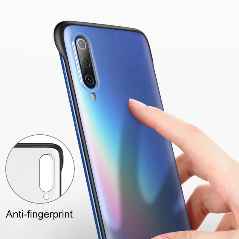 Прозрачный Бескаркасный чехол для Xiaomi mi 9T 9 SE 9SE T9 с эффектом потертости из жесткого поликарбоната Xio mi 9T mi T9 Pro mi 9 mi 9SE задняя крышка с кольцом на палец