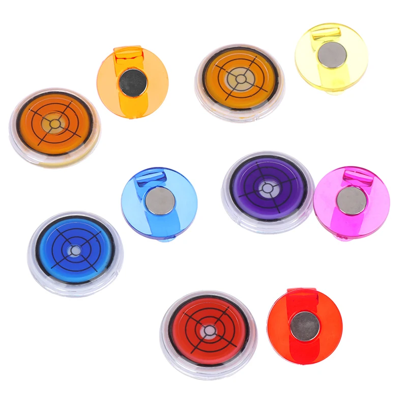 

Golf Ball Marker With Hat Clip Drop Shipping Plastic & Magnet Professional Training Aids Accessories NEW