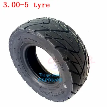 

3.00-5 Inner and Outer Tire Electric Scooter Urban Small Cross-country Mini Leisure Folding Running Tire 3.00-5 Tyre Inner Tube