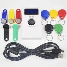 Tm ibutton programador ds1990a duplicador cloner copiadora 125khz rfid leitor escritor rw1990 chave token rfid/tm keyfob duplicador