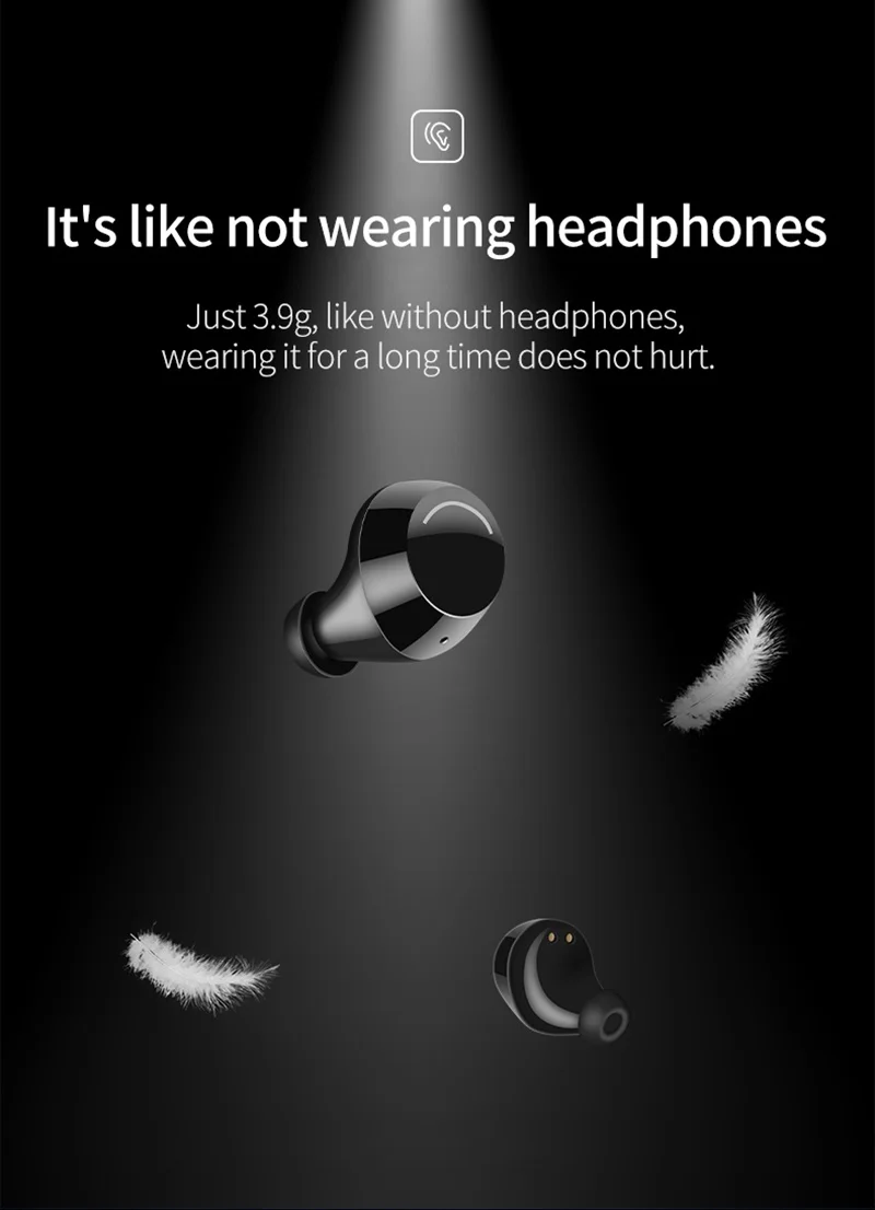 Tongdaytech TWS 29 Bluetooth 5,0 наушники IPX5 сенсорное управление EarbudsFone De Ouvido беспроводные наушники гарнитура с зарядным устройством