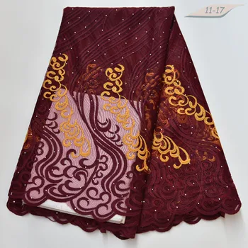 

african lace fabric 2018 high quality lace latest 2019 french nigerian lace fabrics tulle beaded tissu african fabric 02