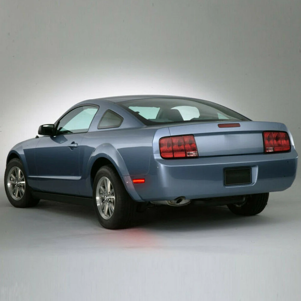 Автомобильный светильник для салона 2005-2009 Ford Mustang светодиодные, боковые, габаритные фонари, дымчатые линзы, задние парковочные лампы, автомобильная лампа