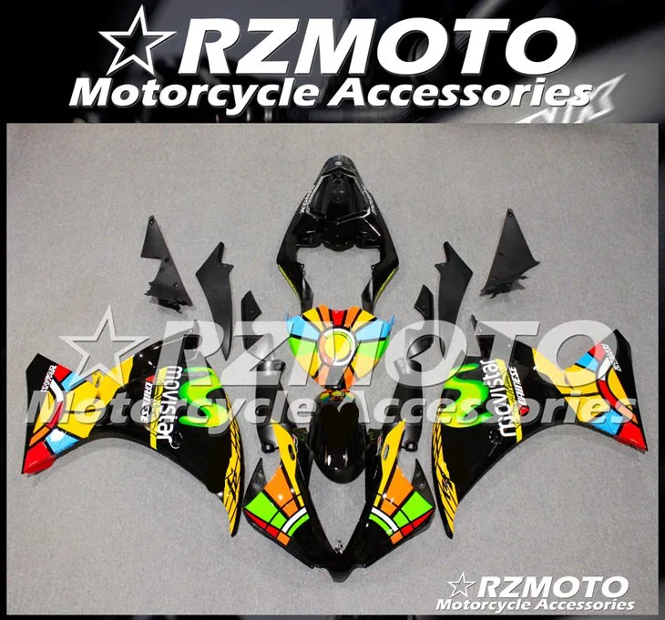 ABS мотоцикл обтекатель комплект для YAMAHA YZF R1 2012- год кузов литья под давлением Магазин № 1609