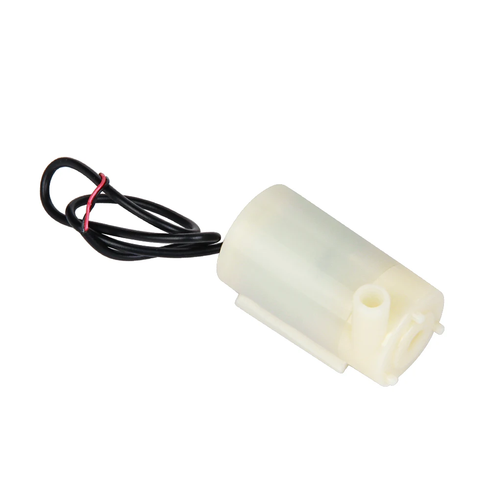 Небольшой водяной насос постоянного тока 3 в горизонтальная фотоемкость Вт