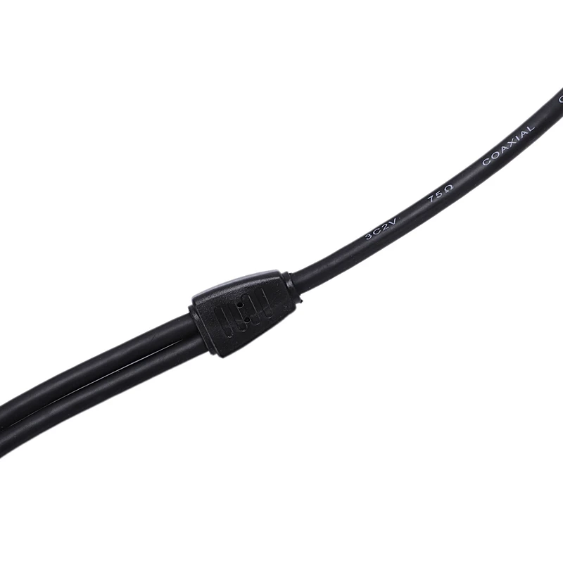 AABB-ANTENNA сплиттер адаптер 1 Женский 2 Мужской автомобильный аудио части черный