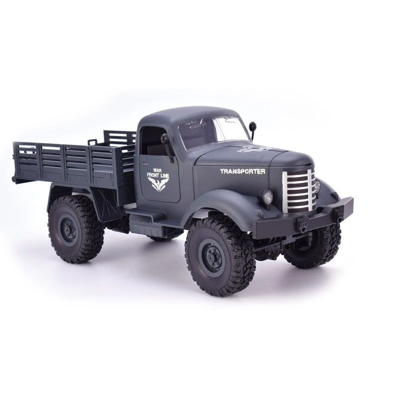 JJRC Q61 1:16 RC машина 2,4G пульт дистанционного управления 4 колеса гусеничный внедорожный военный Радиоуправляемый грузовик электрическая игрушка для детей