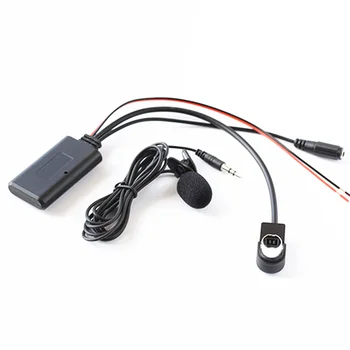 

Car Bluetooth AUX Adapter Wireless Audio Phone Call Handsfree Microphone For Alpine KCA-121B AI-NET CDA-9857 CDA-9886 CDA-117