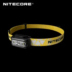 Микро-usb перезаряжаемый Nitecore NU17 тройной выход ультра легкий Начинающий налобный фонарь встроенный литий-ионный аккумулятор