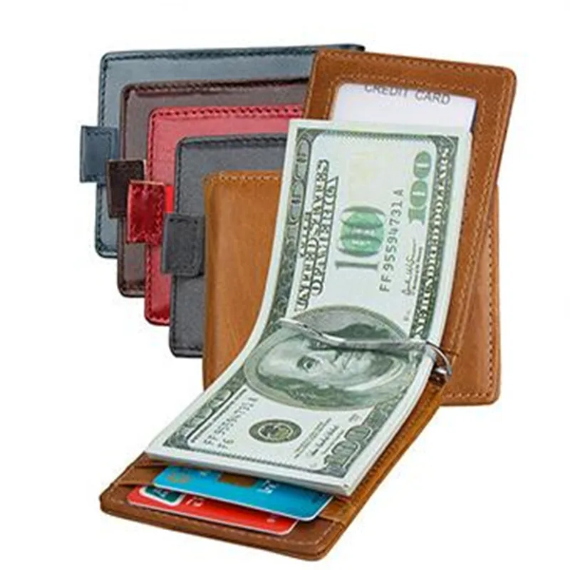 Metal Money Clip 1Pc New Metal Bifold Money Clip Bar Wallet Replace Parts