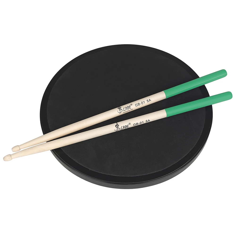 Professional Maple Wood Drumsticks - Multi-Color Percussion Accessory Set