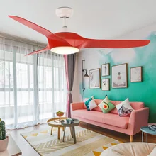 52 дюйма потолочный вентилятор-светильник с дистанционным управлением Спальня 132 см современная люстра вентилятор лампа Гостиная обеденный Детская Кабинет лампы