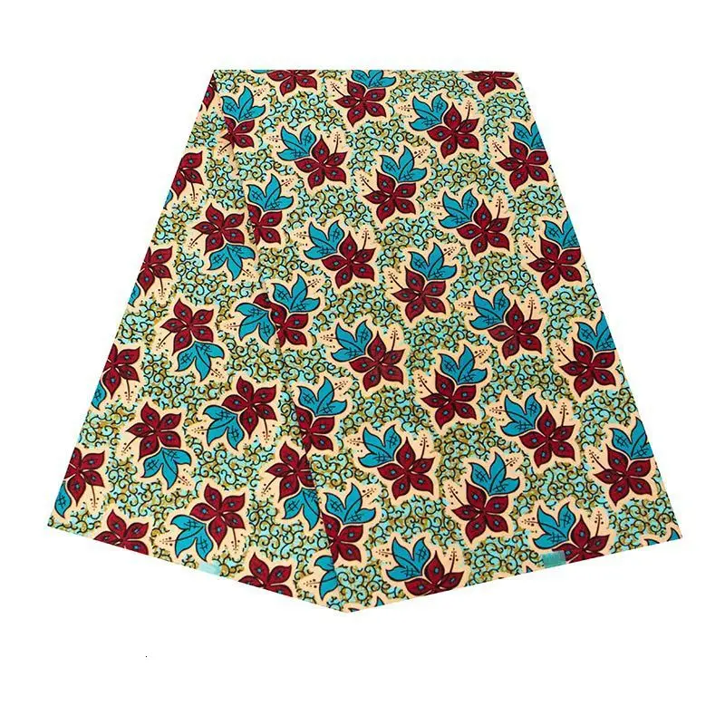 6 ярдов африканская печатная настоящая голландская восковая ткань для вечерние швейные ткани батик ткань из Анкары и Нигерии дизайн настоящая восковая ткань