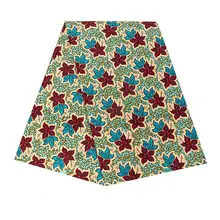 6 ярдов африканская печатная настоящая голландская восковая ткань для вечерние швейные ткани батик ткань из Анкары и Нигерии дизайн настоящая восковая ткань