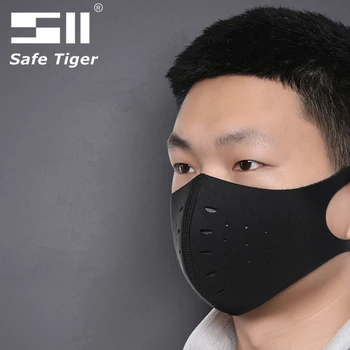 

Respirator dust proof cycle using anti-smog pm2.5 protective masks
