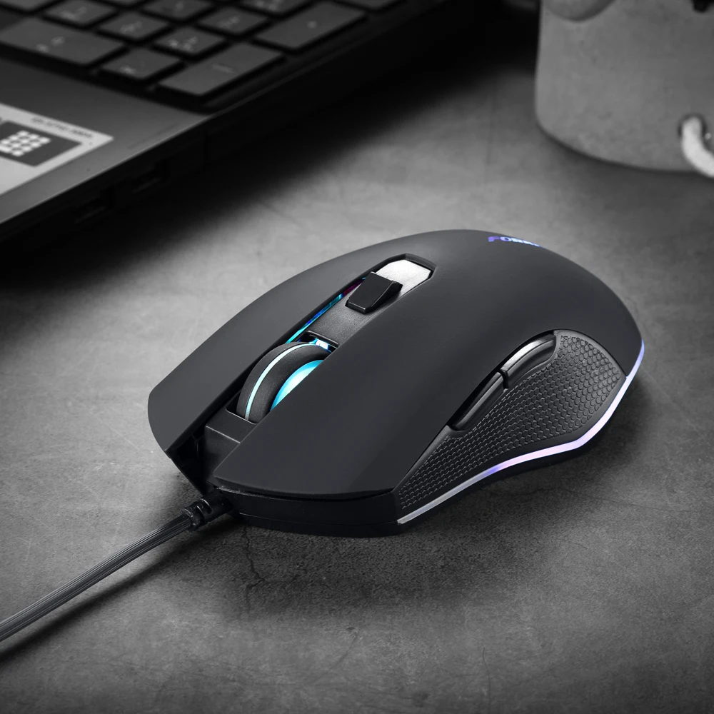 Новая Проводная игровая мышь 6 кнопок 3200 dpi светодиодный USB компьютерная мышь геймерская Бесшумная оптическая мышь с подсветкой для ПК ноутбука