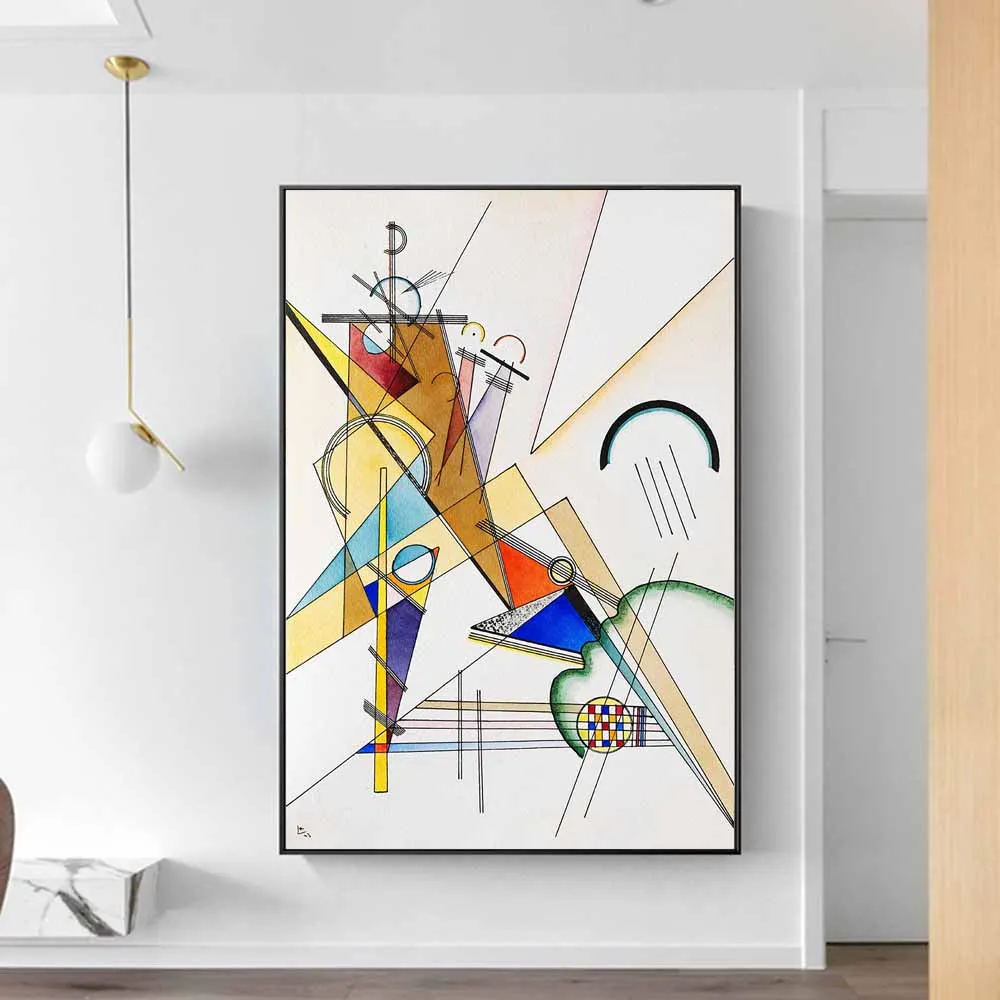 Wassily Kandinsky Gewebe 1923 искусство на холсте | Дом и сад