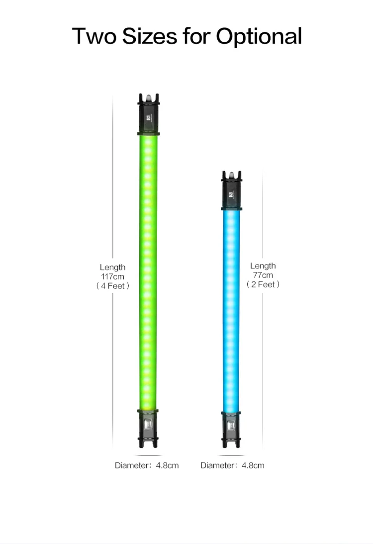 NANLITE NanGuang светодиодный светильник RGB цветной светильник для фотографии ручной светильник со встроенным аккумулятором для фото видео Vlog