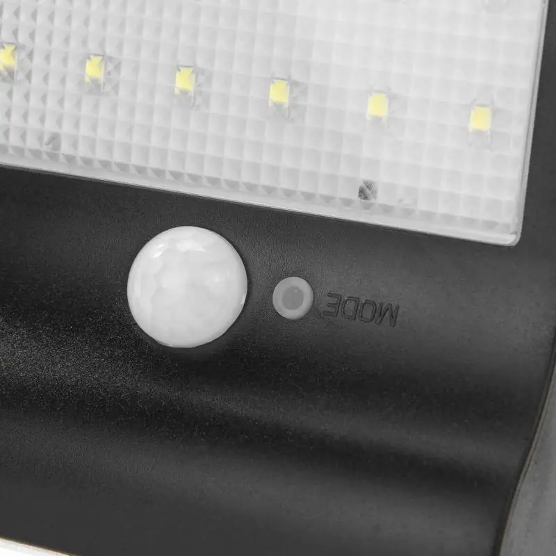 36LED датчик движения Солнечный садовый настенный фонарь экономит деньги Защита окружающей среды Водонепроницаемый 3 режима Открытый Путь уличная лампа
