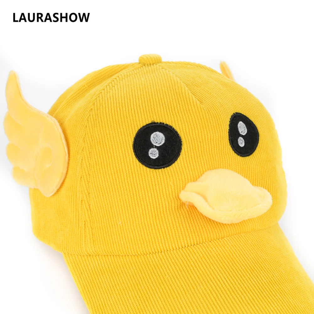 Laurashow Kids Cartoon Duck Baseball Cap Baby Sun Hat