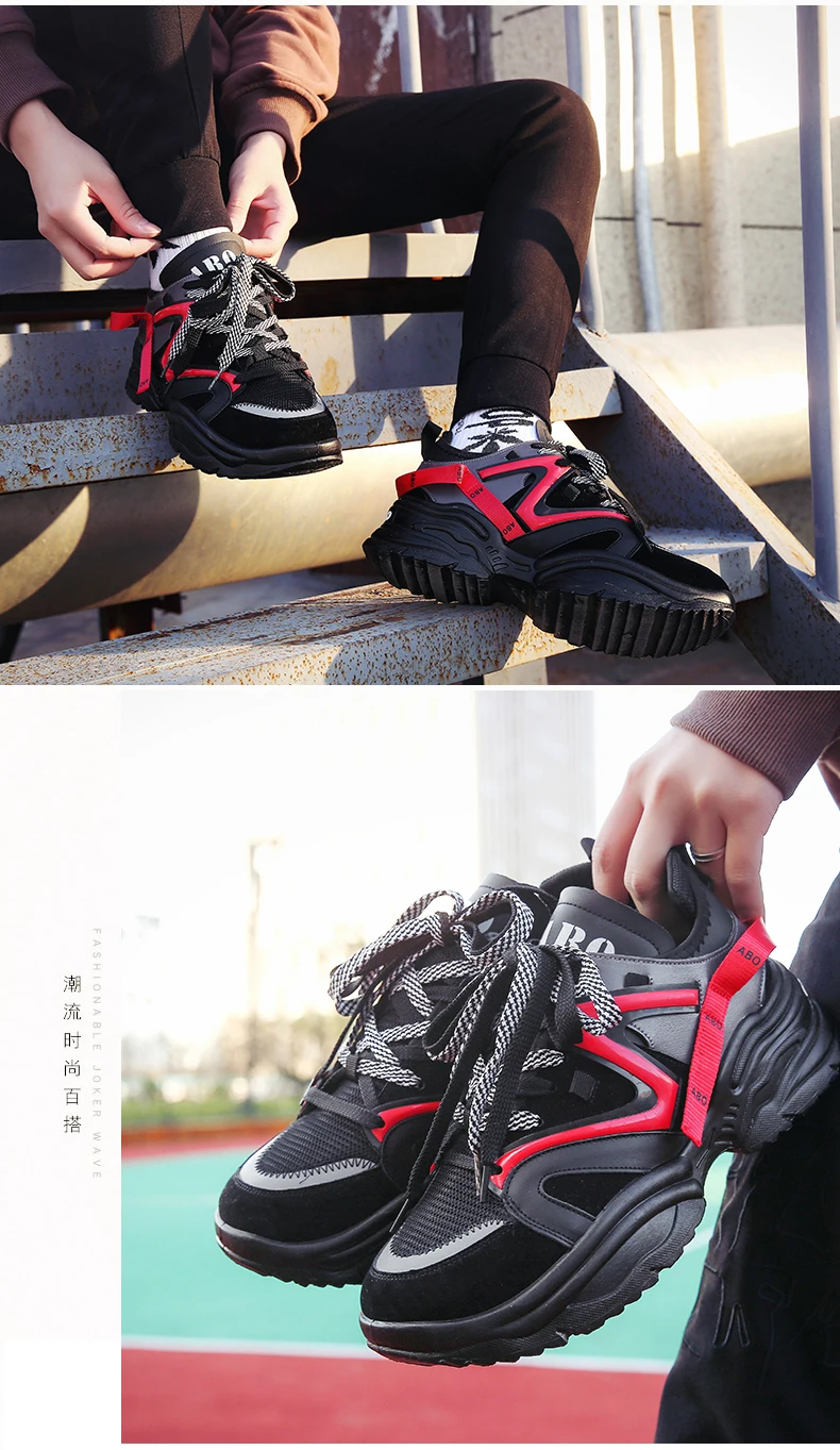 Мужские кроссовки для бега; chaussure homme; модная дизайнерская обувь на толстой подошве для бега, фитнеса, уличного спорта; синяя мужская обувь