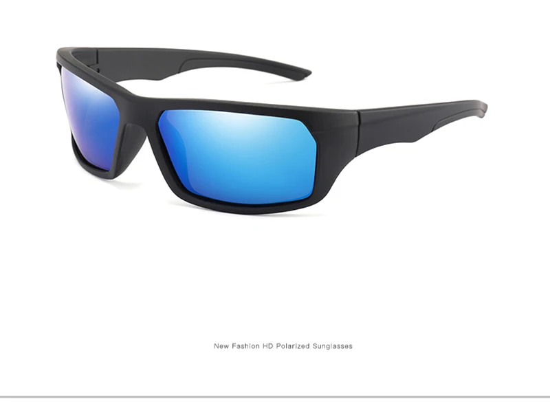 MVBBFJR Спортивные Мужские поляризационные антибликовые женские очки для вождения солнцезащитные очки уличные очки ночного видения квадратные очки UV400