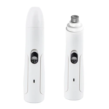 

Dog Nail Grinder Adjustable 2-Speed Electric Rechargeable Pet Nail Trimmer Painless Paws for Small Medium Dogs & Cats