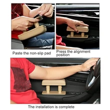 

Car Armrest Mat Center Console Armrest Universal Adjustable Car Support Anti-fatigue Pad Cushion Relieve Driver's Arm Fatigue