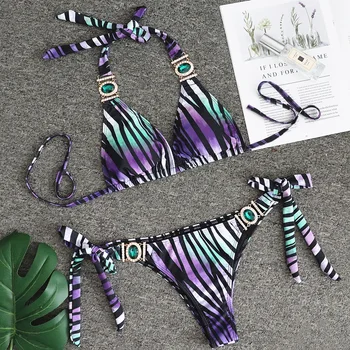 

High Waist Bikini Set Bikini Push Up Swimsuit Women Swimwear Bathing Suit Sexy Swimming Suit Beachwear Biquini