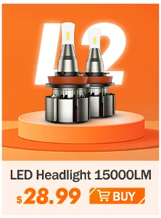 SEALIGHT 10 pcs 194 T10 LED Bulbs 6000K White 168 2825 T10 W5W 3030 Bright LED Chips for Dome Light  Map Light Door Light