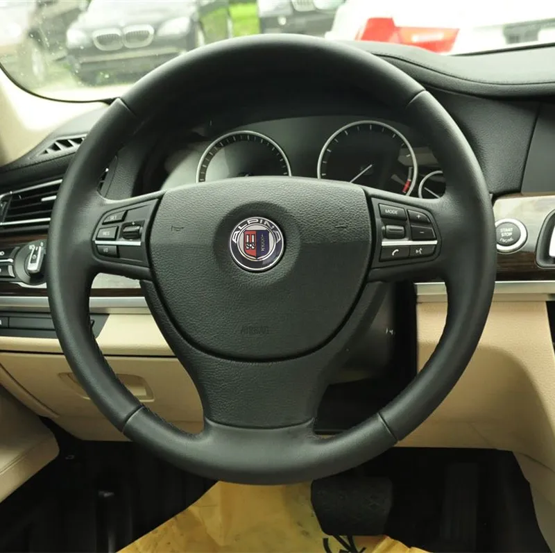 Высокое качество 45 66 73 78 82 мм ALPINA Автомобильный логотип на рулевое колесо крышка переднего капота автомобиля эмблема задний бампер багажник