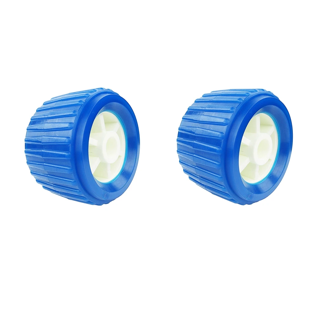 2x Heavy-Duty Boat Roller Boat Ribbed Wobble Replacement Accessories New