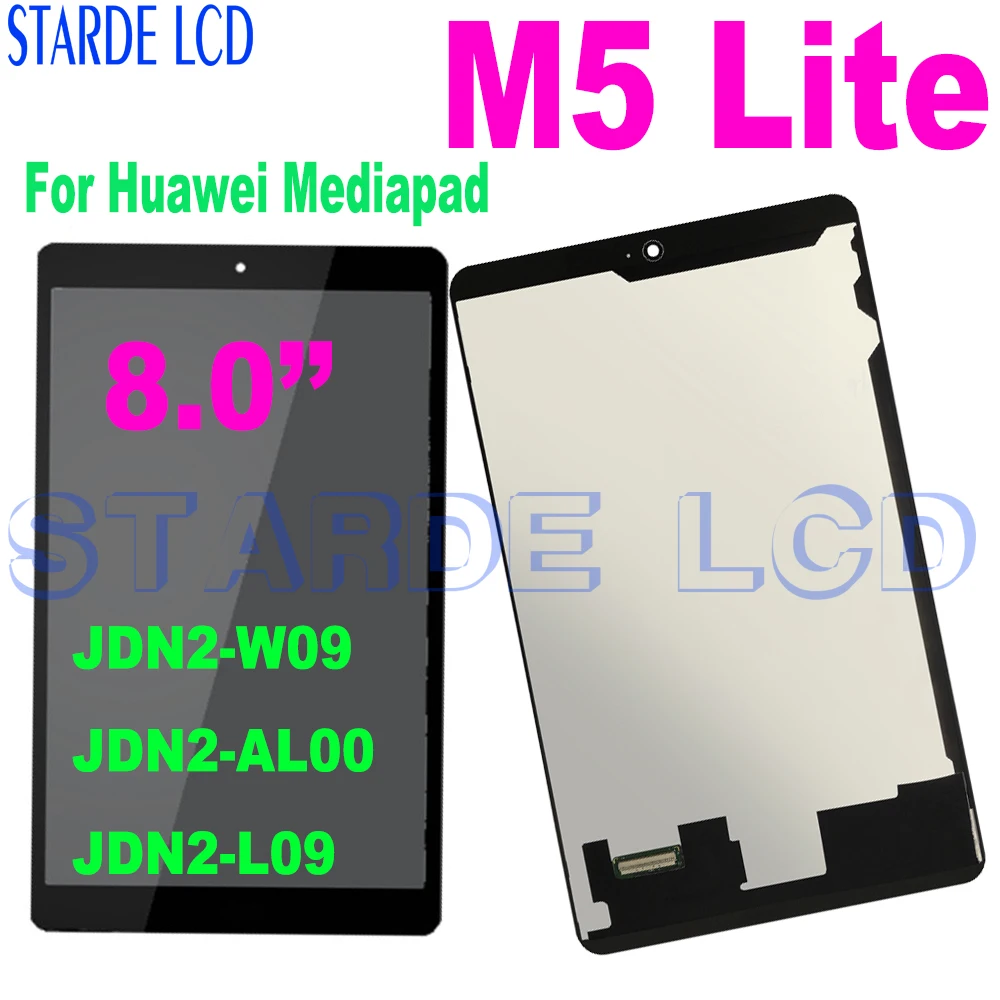 

AAA+ 8.0" For Huawei Mediapad M5 Lite 8 2019 JDN2-W09 JDN2-AL00 JDN2-L09 LCD Display Touch Screen Digitizer Assembly