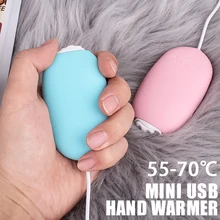 Силиконовая грелка для рук, электрический обогреватель для путешествий, портативный источник, подарок, Мини карманный экономичный USB офисный компьютер