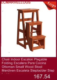 Детский табурет для ванной комнаты Sgabelli Cucina Scaletta Legno Merdiven Stepladder Chair Escabeau