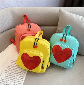 

Made in China Candy color love Backpack