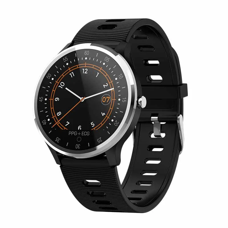 

New Style A9 Racket Screen ECG Smart Bracelet Heart Rate Blood Pressure Blood Oxygen IP67 Waterproof Call Message Push