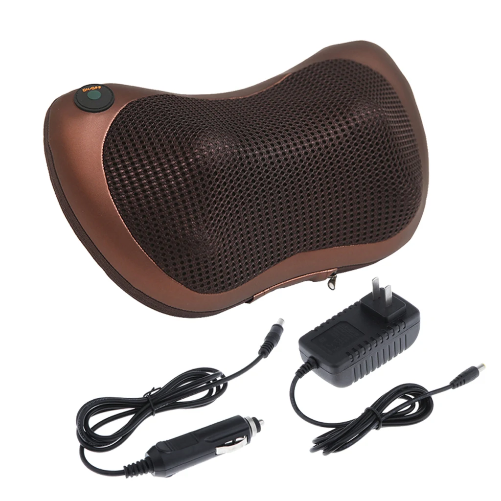 Electric Shoulder Leg Arm Shiatsu Neck Massager Pillow with Heat Deep Tissue
