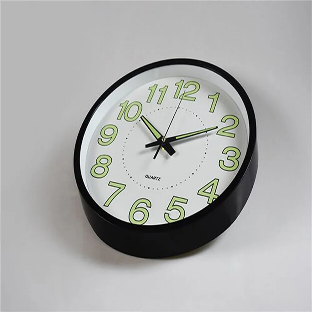Светящиеся Настенные часы большие часы Horloge 3D DIY акриловые зеркальные наклейки кварцевые Duvar Saat Klock современный немой