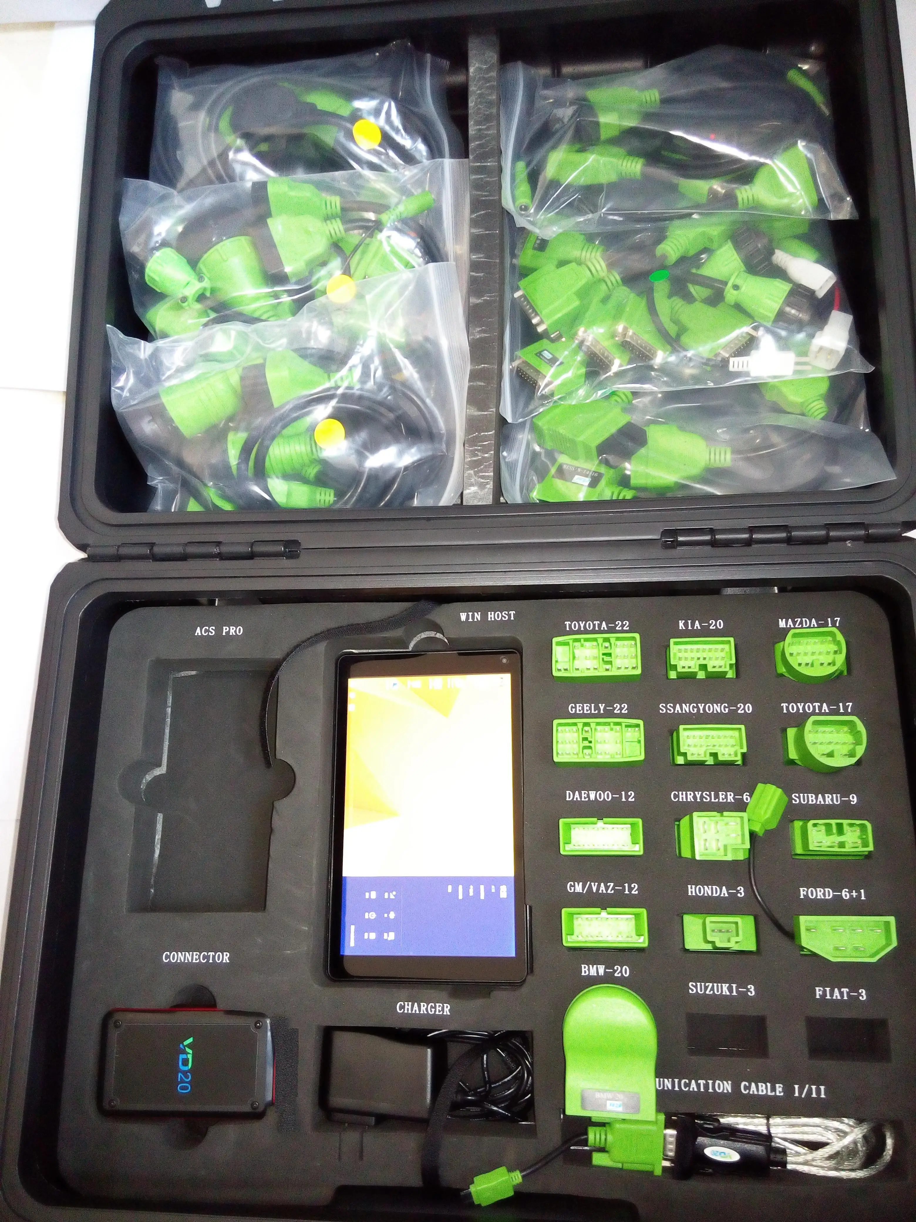 With Tablet PC Автоматический диагностический инструмент VD20 VCS диагностический инструмент Автоматический Сканер Поддержка автомобиля и грузовика сканер бензина и дизеля лучше, чем X431 - Цвет: With Tablet PC