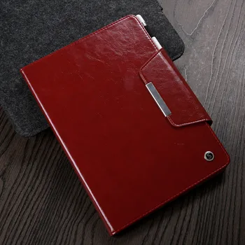 

Luxury For Apple IPad 9.7" 2017 Case Leather Magnetic Cover Folding Wallet Tablet Stand Card Pen Holder for Ipad 8th Generation