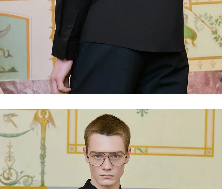 JackJones Мужская умная Повседневная рубашка из хлопка без железа 219305516