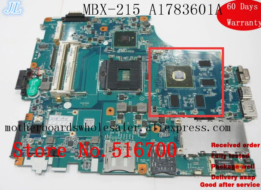 PLACA база для Sony VPCF1 материнская плата A1783601A M931 основная Rev: 1 MBX-215 протестирована |