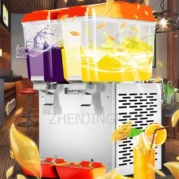 

Commercial Drink Machine Double Cylinder Hot And Cold Stirring Fruit Juice Equipment Fully Automatic High Capacity Appliances