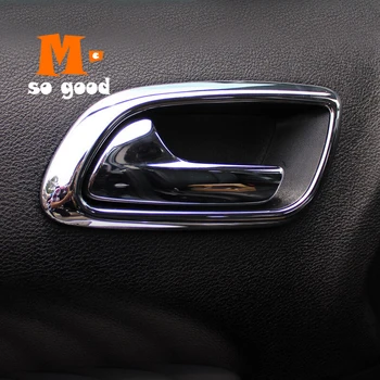 

for dodge journey fiat freemont 2013 2014 2015 2016 ABS Car Armrest Inner Door Handle Bowl Cover Trim interior accessories