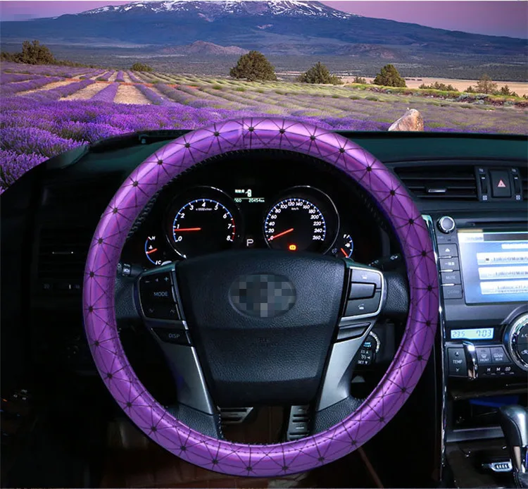 Neue Vier Jahreszeiten Универсальный сэндвич набор eis Seide Lenkrad Abdeckung Auto Griff набор Lenkrad Abdeckung 38 см траген-бестянд