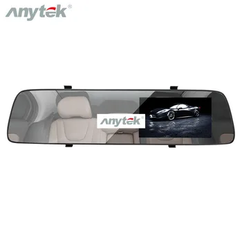 

4.5'' Dual Lens Dash Cam Rearview Mirror Camera Night Version Wide Angle Dashcam In Car Video Camera Full HD Vehicle Recorder A5