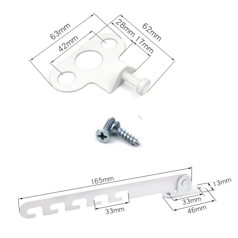 Adjustable Window Sash Limiter Stopper Wind Brace Kids Safety Lock Window Restrictor Opening Security Door Latch Guard